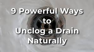 homemade drain cleaners