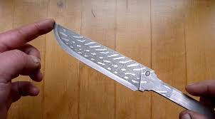 Now, you learned how to forge a blade. Watch Steel Cables Beautifully Forged Into A Knife