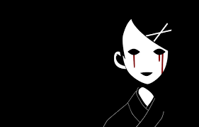 Download black wallpapers from pexels. Wallpaper White Black Japanese Girl Kimono Bloody Tears Images For Desktop Section Minimalizm Download