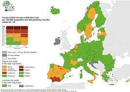 Tourists and foreign travellers from countries where the health risks are similar to or lower than in the netherlands can enter the netherlands. Nederland Is Niet Langer Rood Op Europese Coronarisicokaart Reizen Ad Nl