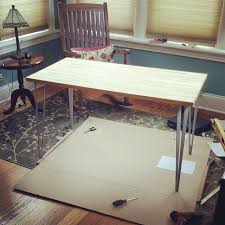 Ampmcrafts Ikea Wood Countertop With Vika Legs Ikea Wood Wood Countertops Ikea Butcher Block