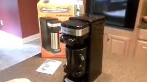 Frontfill™ compact 12 cup coffee maker. Proctor Silex Single Serve Plus Coffee Maker Review Excellent Hybrid Coffee Maker Youtube