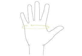 To measure the glove, just take a fabric tape and measure from the top of the index finger, down along the glove, to the center of the heel of the glove, keeping the tape touched with the glove. Ergon Service