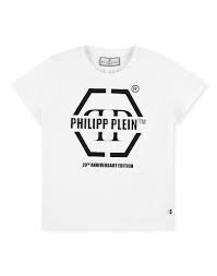 Plein was studying law when he began designing luxury dog beds. T Shirt Round Neck Ss Anniversary 20th Philipp Plein Junior