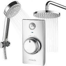 Aqualisa Visage Digital Shower Exposed Or Concealed Gravity Pumped Or Hp Combi Complete Shower Units Show Shower Controls Digital Showers Shower Plumbing