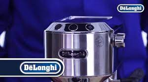 Protecting the delonghi coffee machine against limescale. De Longhi Dedica Ec680 Adjusting The Water Temperature Youtube