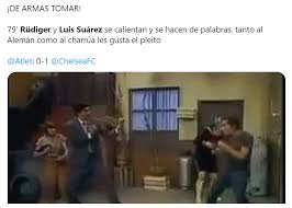 The best suarez memes and images of december 2020. Luis Suarez Y Rudiger Son Comparados Con Don Ramon Y El Profesor Jirafales Por Gresca Video