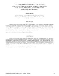 Declarative sentences dan interrogative sentences. Fillable Online Research Dashboard Binus Ac Bahasa Inggris Ke Dalam Bahasa Indonesia Research Dashboard Binus Ac Fax Email Print Pdffiller