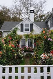 Flower Garden Galore Cottage Exterior Cottage Garden House Exterior