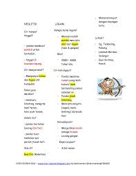 Sejarah kertas 3 spm (tingkatan 4 dan 5) : Nota Zaman Prasejarah Tahun 4