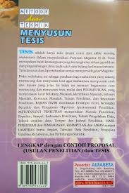 Baca juga bab ii nya: Metode Dan Teknik Menyusun Tesis Toko Buku Bandung