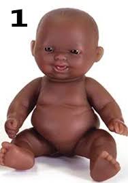 African American Black 5" Berenguer Babes Airbrush Detailed Features  Adorable Quality Award Winning