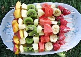 Recette De Brochettes De Fruits Frais Recette Brochette Fruits Recette Brochette Fruits Frais
