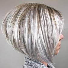 American Salon On Instagram Ever Wondered How Jackmartincolorist Brings His Clients To The Gray Side So Natu Stumpfe Bob Frisuren Bob Frisur Haarschnitt Bob