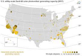 A solar panel absorbs the energy of sunlight in the form of electrons. Solar Power In The United States Wikipedia