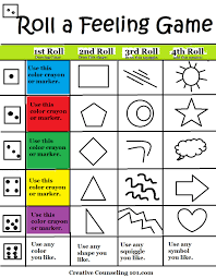 All our esl printable resources are completely free to use in your classes. Beyond Art Therapy Roll A Feelings Game