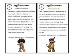 Conflict And Cooperation Ohio 4th Grade Social Studies Standards