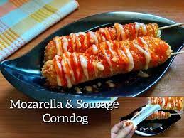 Mozarella And Sausage Corndog Resep Simpel Resep Sosis