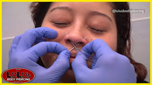 However, when i look at this dude. The X Nostril Piercing Youtube