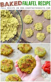 Falafel Recipe Homemade And Super Easy Such An Easy Healthy Lunch Or Snack Falafel Recipe Falafel Recipe Baked Recipes