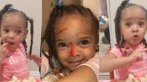 Fetty wap girlfriend / trap queen yaya shares her thoughts on fetty wap's beautiful blue eye daughter khari barbie maxwell. Fetty Wap Masika Kalysha 2yr Old Daughter Is So Smart Cute Youtube