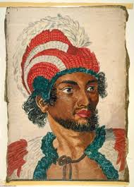 Get Art Reproductions English A Man of the Sandwich Islands with His  Helmet, 1830 by John Webber (1751-1793, United Kingdom)