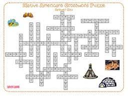 Play full screen, enjoy puzzle of the day and thousands more. Native Americans Crossword Puzzle By Larock S Lessons Tpt