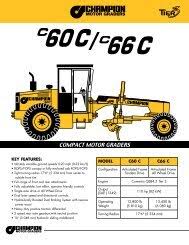 Champion C116C Motor Grader