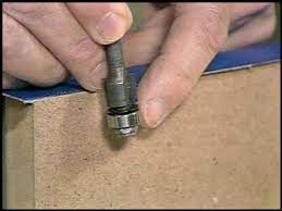 The tool has an even metal plate which sits on the material to be cut. How To Trim Plastic Laminate