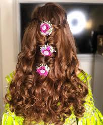 Image via the story weavers These Open Hairstyles For Bridal Hairdo Will Make You Ditch Buns