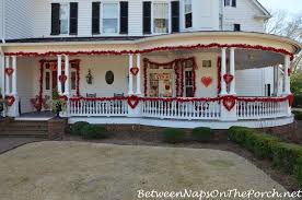 Homeschool parents, children, tutors, and anyone interested in learning online, a structured home classroom or unstructured unschooling will find a2z. Valentine S Day Decorations Decorate The Porch Front Door And A Valentine S Day Tree Between Naps On The Porch