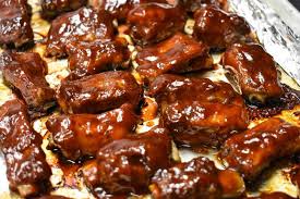 Remove the corn riblets carefully from the oil and lay them on kitchen paper to drain. Pork Riblets Cook2eatwell