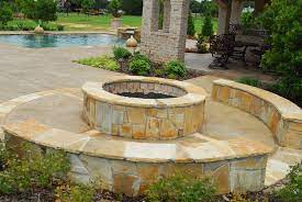 Feb 08, 2019 · metal cake or pie pans, coated with cooking spray or oil, or lined with plastic wrap, can be perfect molds for shaping concrete into stepping stones. Concrete Fire Pit Molds Fireplace Design Ideas Outdoor Fire Pit Fire Pit Landscaping Brick Fire Pit