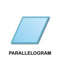 Geometric Shape Templates Blank Printable Shapes Pdf Printable Shapes Shape Templates Parallelogram