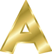 صور حروف مميزة لاجمل صور حروف لحرف a مزخرف lettering alphabet gold letters free printable banner letters