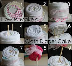 Sunny Stitching Cloth Diaper Cake Tutorial Diaper Cakes Tutorial Cloth Diaper Cakes Diaper Cake Instructions