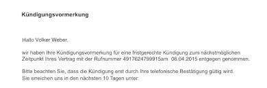Eine vertragsauflösung vor laufzeitende bedarf bestimmter voraussetzungen. Vowe Dot Net Kundigen Ist Schwierig Auch Bei O2