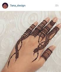 Tribal Motif Fingers Finger Henna Designs Mehndi Designs For Fingers Eid Mehndi Designs