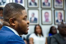 Newly appointed Ag. Managing Director of PMMC, Sammy Gyamfi Esq. assumed  office today.