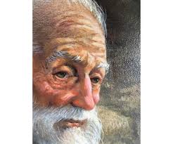 GEORGE RICHARD "DICK" TURNER OIL PAINTING