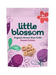 Little Blossom Organic Baby Puffs Sweet Potato