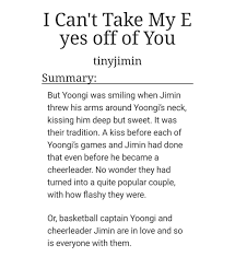 See a recent post on tumblr from @sujimparadise about yoonmin ao3. Yoonmin