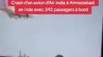 Un avion d'Air India en destination de Londres s'est écrasé à ...