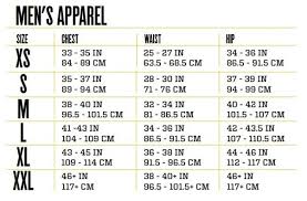 mens clothing chart how to convert from womens to mens