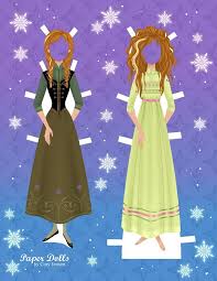 These paper dolls work brilliantly printed out onto magnetic sheets and used with a baking tray on car journeys! Disney S Frozen Printable Paper Dolls Frozen Paper Dolls Paper Dolls Printable Princess Paper Dolls