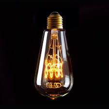 Industrial Vintage Style Edison Quad Loop Filament Globe Fancy Light Bulb E27 Fancy Light Bulbs Light Bulb Bulb