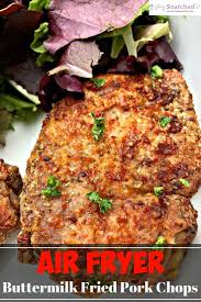 Air Fryer Southern Style Fried Pork Chops Is An Easy Recipe Using Boneless Pork Chops Air Fryer Recipes Healthy Air Fryer Recipes Pork Air Fryer Dinner Recipes