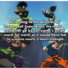 This article is about the original incarnation of broly. According To The Director Of Dragon Ball Super Broly The Team Could Not Go By Toriyama S Script Coulanot Go By Toriyama S Scrupt Word For Word As It Would Have Led To A Movie