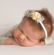 Sage Newborn Lace Romper, Choice of Ivory Ribbon Bow