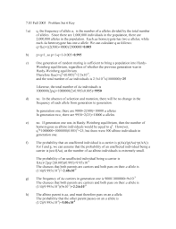 P added to q always equals one (100%). Http Core Csu Edu Cn Nr Rdonlyres Biology 7 03fall 2004 9f05b8f8 E950 4cb7 9ffd F031ab7991f4 0 Pset6 Ans Pdf